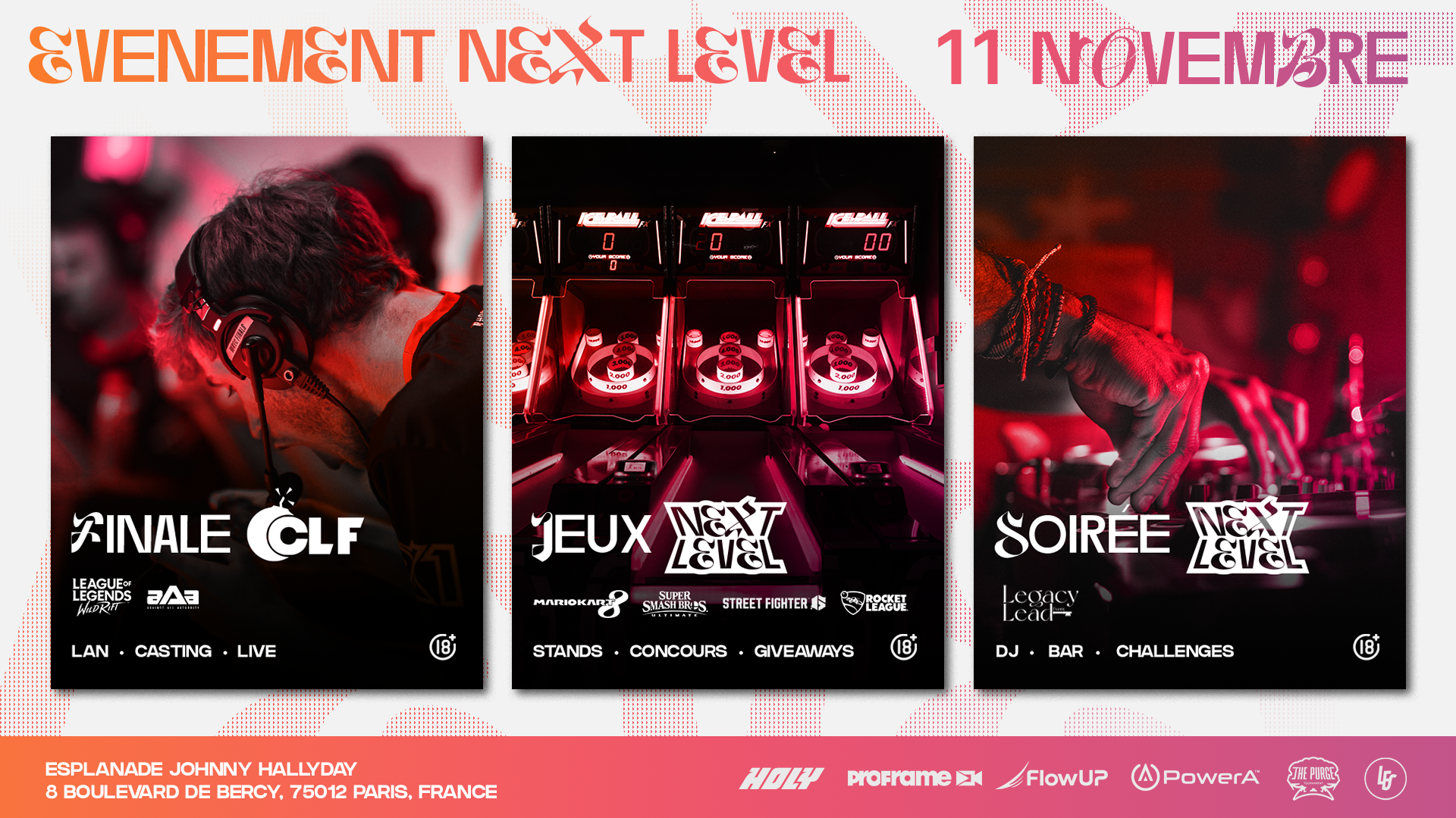 article Next Level: A Must-Attend Event on November 11th in Paris!